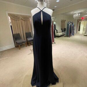 Amsale Bridesmaid Dress Style GB068P/Naya Color Navy